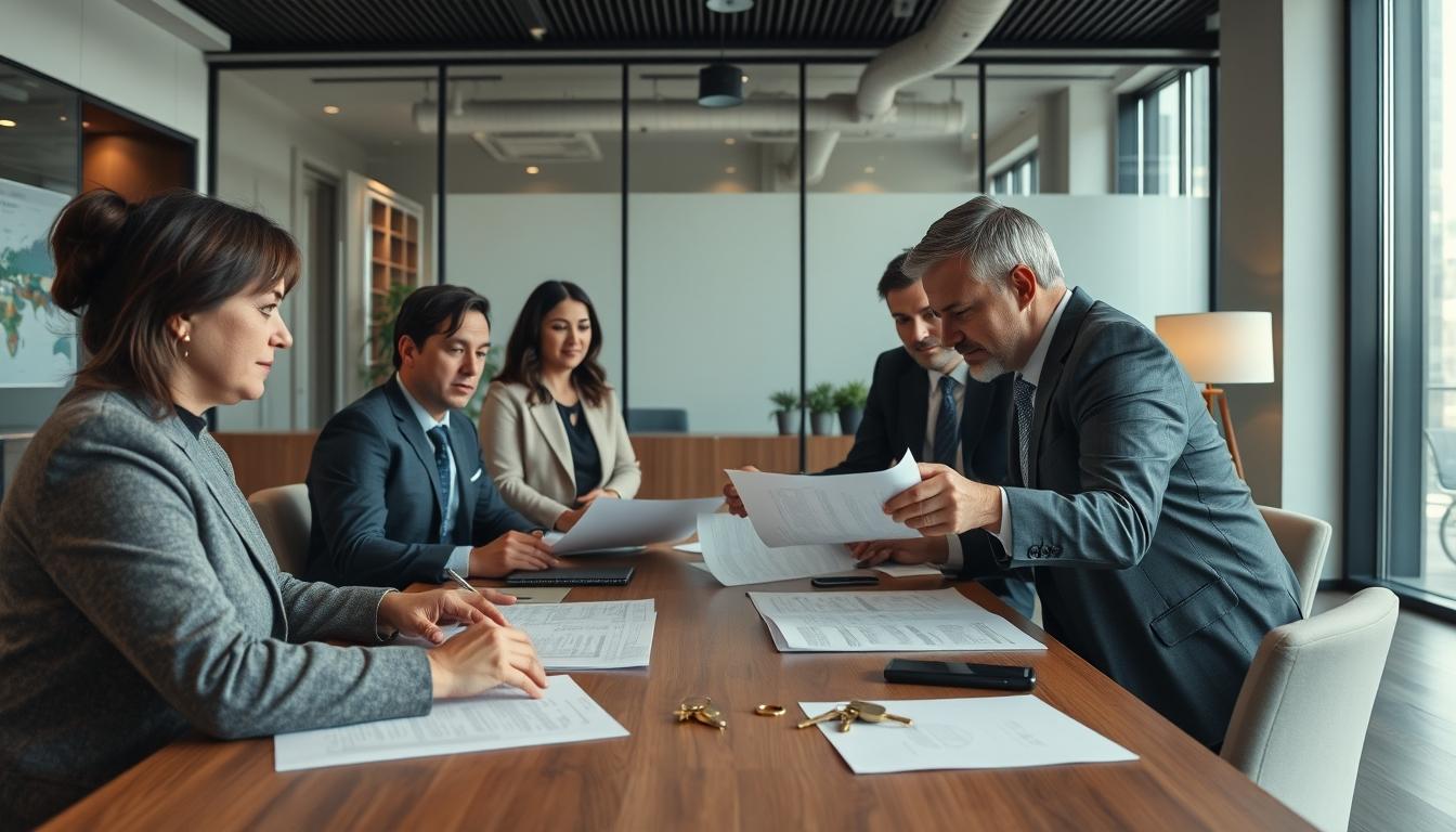 Real estate closing prep and transaction paperwork